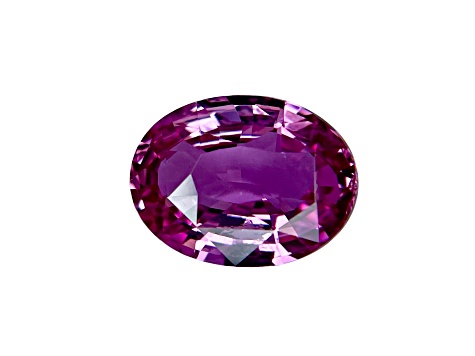 Pink Sapphire Loose Gemstone 10.17x7.71mm Oval 3.01ct