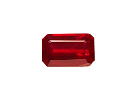 Ruby 6.2x3.9mm Emerald Cut 0.75ct
