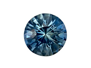 Teal Sapphire Unheated 6.4mm Round 1.15ct