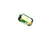 Parti-Color Sapphire 6.9x3.8mm Emerald Cut 0.70ct