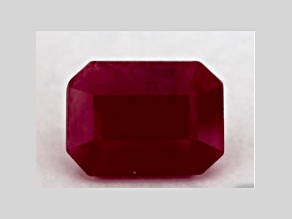 Ruby 6.85x4.99mm Emerald Cut 1.35ct