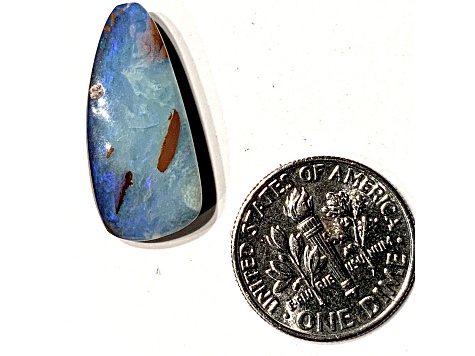 Boulder Opal 22x10mm Free-Form Cabochon 9.00ct