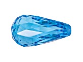 Swiss Blue Topaz 18x9mm Briolette 11.00ct