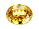 Yellow Zircon 13x10mm Oval 8.05ct