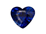 Sapphire Loose Gemstone 7.6x6.9mm Heart Shape 1.66ct