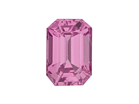 Pink Sapphire 6x4mm Emerald Cut 0.70ct