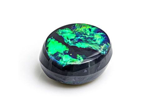 Australian Black Opal 8.5x7.0mm Oval Cabochon 1.51ct