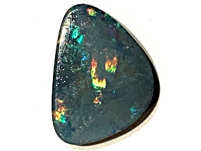 Opal on Ironstone 14.4x10.3mm Free-Form Doublet 3.09ct
