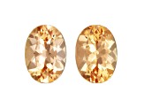 Precious Topaz 7x5mm Oval Matched Pair 1.9ctw