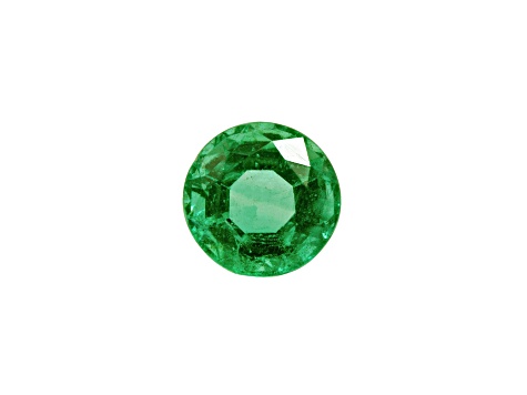Zambian Emerald 7mm Round 1.31ct
