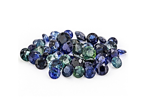 Sapphire Unheated Round Parcel 6.15ctw