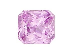 Pink Sapphire Loose Gemstone Unheated 6.07x5.64mm Radiant Cut 1.27ct