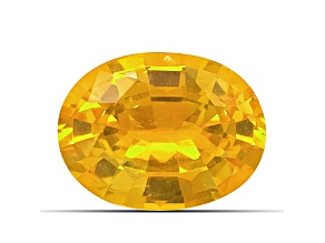Yellow Sapphire 8.0x6.4mm Oval 1.44ct