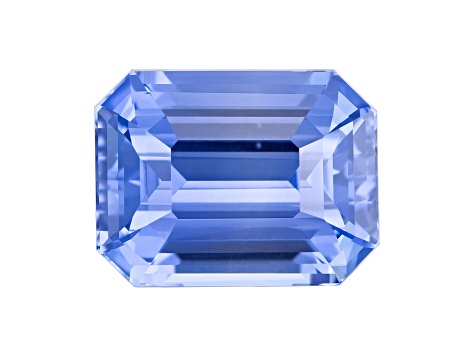 Sapphire Unheated 9.96x7.59mm Emerald Cut 4.53ct