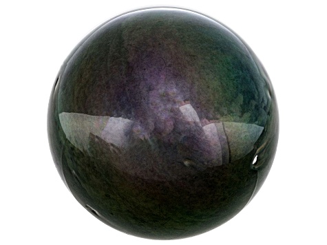 Cultured Tahitian Pearl 18.5mm Round Deep Green