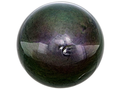 Cultured Tahitian Pearl 18.5mm Round Deep Green