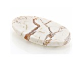 White Horse Agate 36.7x21mm Oval Cabochon 40.47ct