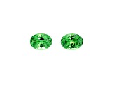 Tsavorite 7.51x5.53mm Oval Matched Pair 2.19ctw