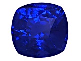 Sapphire Loose Gemstone Unheated  9.86x9.4mm Cushion 6.11ct