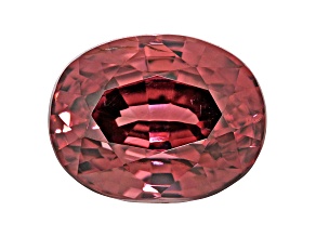 Pink Zircon 10.5x8mm Oval 5.16ct
