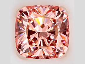 1.38ct Vivid Pink Cushion Lab-Grown Diamond VS2 Clarity IGI Certified