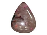 Pink Chalcedony 32.98x22.54mm Pear Shape Cabochon 36.20ct