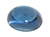 Blue Zircon 7.1x5.3mm Oval Cabochon 2.54ct