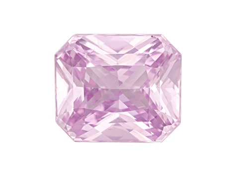 Pink Sapphire Loose Gemstone 7.6x6.6mm Radiant Cut 2.18ct