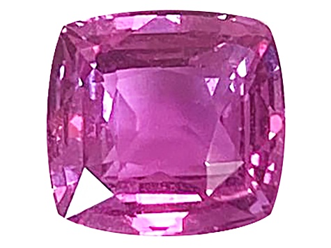 Pink Sapphire Loose Gemstone Unheated 7.10x6.80mm Cushion 2.03ct