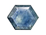 Montana Sapphire Loose Gemstone 8.88x6.83mm Hexagon Portrait Cut 1.24ct