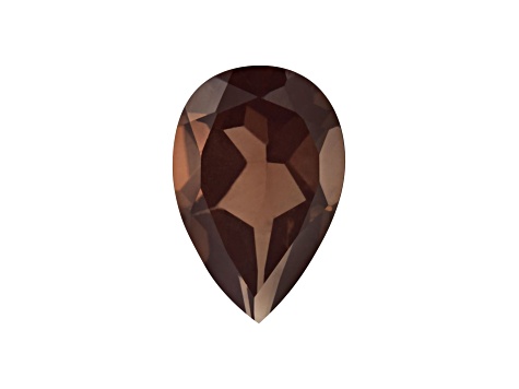 Smoky Quartz 8x5mm Pear Shape 0.75ct