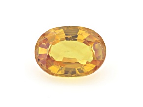 Yellow Sapphire 7.1x5.1mm Oval 1.28ct