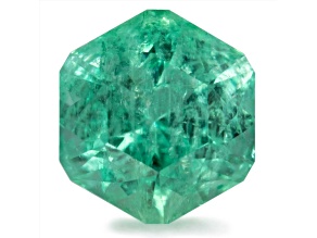 Panjshir Valley Emerald 6.0x5.5mm Hexagon 0.77ct