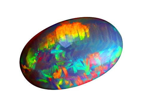 Ethiopian Opal 25x16mm Oval 19.24ct