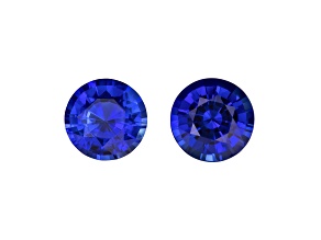 Sapphire 4.7mm Round Matched Pair 0.97ctw