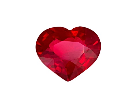 Ruby 7.27x6.13mm Heart Shape 1.13ct