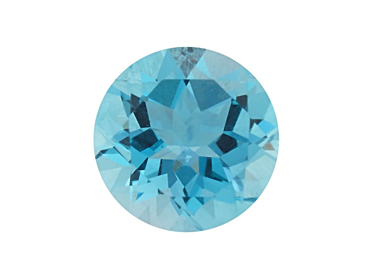 Swiss Blue Topaz 5.5mm Round 0.80ct