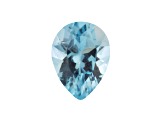 Aquamarine 8x5mm Pear Shape 0.77ct