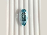 Aquamarine 22.0x10.3mm Pear Shape 11.86ct