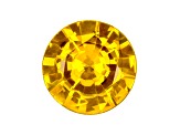 Yellow Sapphire Loose Gemstone 5.5mm Round 0.75ct