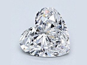 1.9ct Natural White Diamond Heart Shape, D Color, VS2 Clarity, GIA Certified