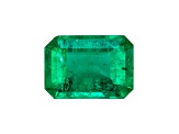 Brazilian Emerald 6.9x4.9mm Emerald Cut 0.86ct