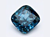 1.10ct Dark Blue Cushion Lab-Grown Diamond VS2 Clarity IGI Certified