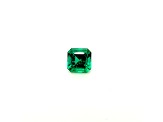 Afghan Emerald 5x5.10mm Emerald Cut 0.64ct