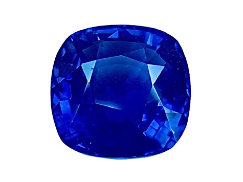 Sapphire Loose Gemstone 10mm Cushion 5.13ct