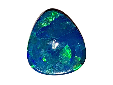 Opal on Ironstone 18x17mm Free-Form Doublet 8.87ct