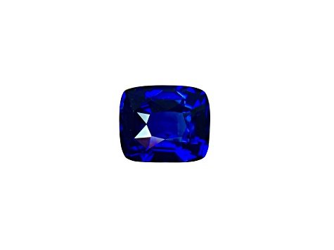 Sapphire Loose Gemstone 9.5x8mm Cushion 4.14ct