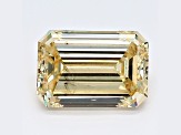 1.35ct Yellow Emerald Cut Lab-Grown Diamond SI1 Clarity IGI Certified