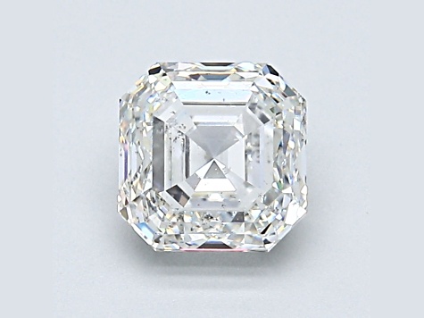 1.52ct Natural White Diamond Emerald Cut, H Color, SI1 Clarity, GIA Certified