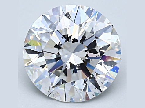 4.15ct Natural White Diamond Round, G Color, SI2 Clarity, GIA Certified